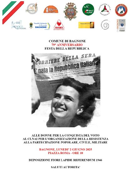 Festa della Repubblica 2 Giugno 2025