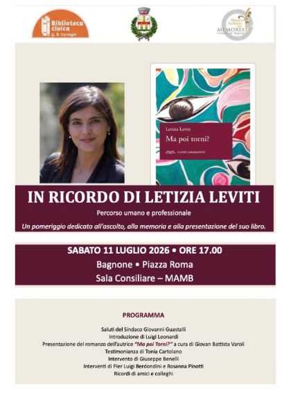 In ricordo di Letizia Leviti