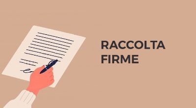 Raccolta firme - iniziative di legge popolare