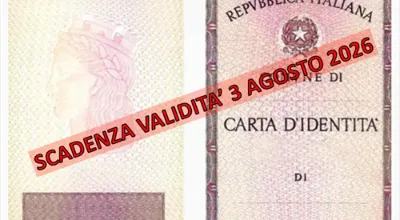 scadenza validità carta d'identità cartacea scadenza validità carta d'identità cartacea