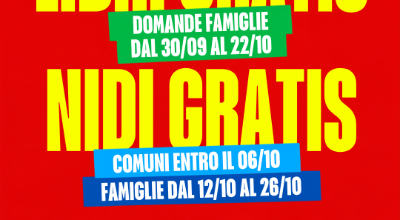 Riapertura termini di Nidi e Libri Gratis