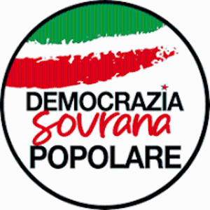 logo raccolta firme Democrazia Popolare Sovrana logo raccolta firme Democrazia Popolare Sovrana